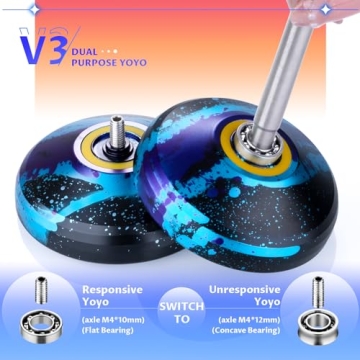 MAGICYOYO V3: Complete Yo-Yo Set for Beginners and Pros