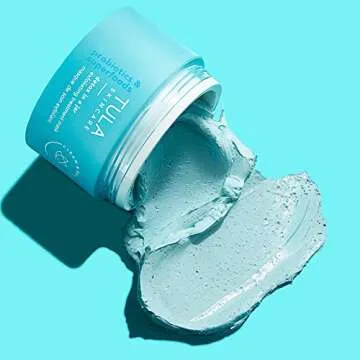 TULA Skin Care Detox in a Jar - Exfoliating Treatment Mask with Hydrating Vitamin E, Soybean Oil and Bentonite Clay, 1.7 oz.