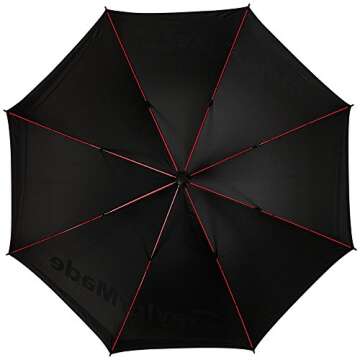 TaylorMade Golf SINGLE CANOPY UMBRELLA, 60" - Superior Protection and Style