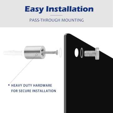 WALGLASS Magnetic Glass Whiteboard - 24x18 Stylish Board