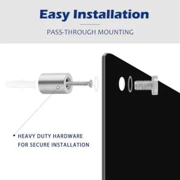 WALGLASS Magnetic Glass Whiteboard - 24x18 Stylish Board