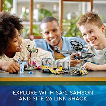 LEGO Avatar Floating Mountains Site 26 Building Set