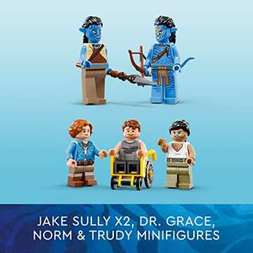 LEGO Avatar Floating Mountains Site 26 Building Set