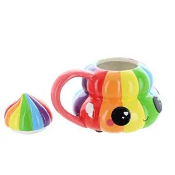 Seven20 Rainbow Emoji Coffee Mug - 20oz Fun Design