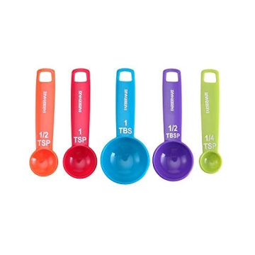 Farberware Color Measuring Spoons - Accurate & Durable Set