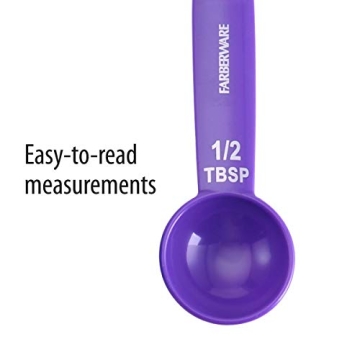 Farberware Color Measuring Spoons - Accurate & Durable Set