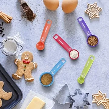 Farberware Color Measuring Spoons - Accurate & Durable Set