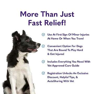 MySimplePetLab Dog First Aid Kit for Every Adventure