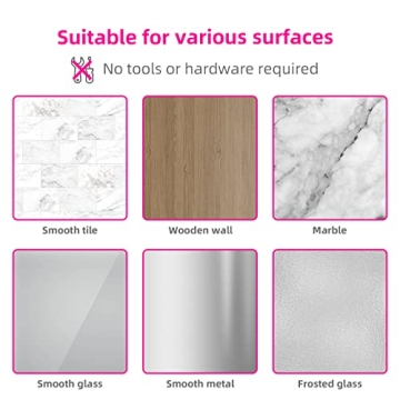 DOMAXCAI 4 Pack Broom Holder for Efficient Home Organization