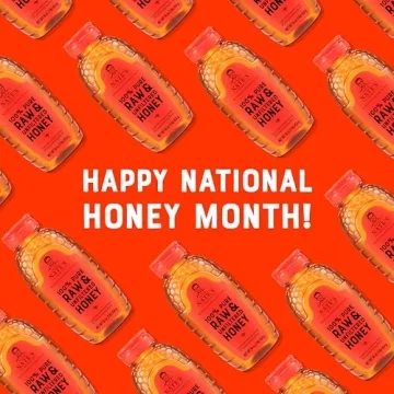 Nate's Pure Raw Honey - 16 oz Squeeze Bottle