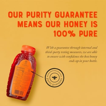 Nate's Pure Raw Honey - 16 oz Squeeze Bottle