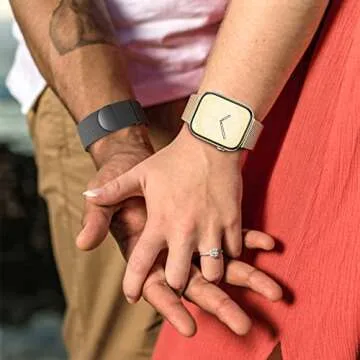 ZALAVER Metal Band Compatible with Apple Watch Bands 38mm 40mm 41mm 42mm 46mm 44mm 45mm 49mm Women Men,Adjustable Magnetic Stainless Steel Mesh Strap for iWatch Ultra/Ultra 2,Series 10 9 8 7 6 5 4 3 2 1 SE