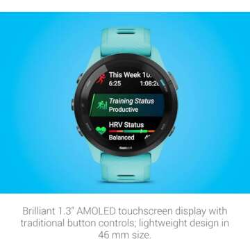 Garmin Forerunner 265 Smartwatch with AMOLED Display
