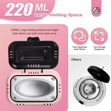 SAVILAND Electric Nail Tool Sterilizer 365℉ Portable