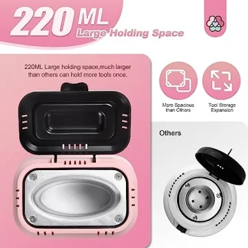 SAVILAND Electric Nail Tool Sterilizer 365℉ Portable