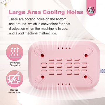 SAVILAND Electric Nail Tool Sterilizer 365℉ Portable