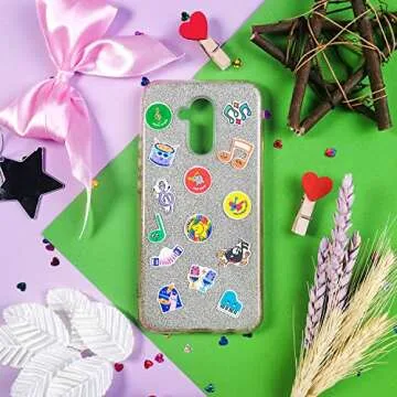 Small Music Stickers for Kids, Stickers Music Notes, Music Decals for Music Notebook, Gifts for Kids Who Love Music, Music Themed Party Decorations, Music Party Favors, Laptop Decals