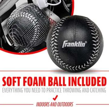 Franklin Sports Kids Tball Glove and Ball Set for Ages 3-6