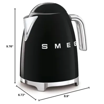 SMEG Retro Electric Water Kettle with Auto Shutoff