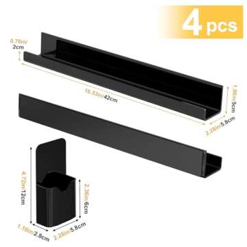 BATHHOLD Magnetic Spice Rack - Durable Organizer for Kitchen