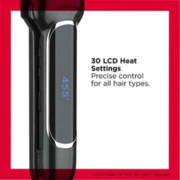 Revlon Copper Smooth Hair Flat Iron | Frizz Control for Fast and Shiny Styles, (XL 1-1/2 in)