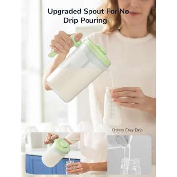 Electric Formula Pitcher for Effortless Baby Mixing