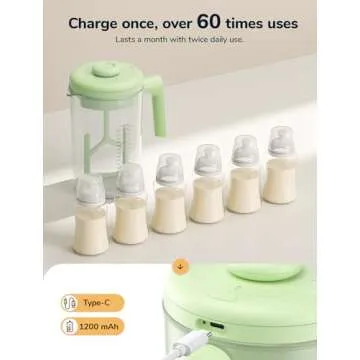 Electric Formula Pitcher for Effortless Baby Mixing