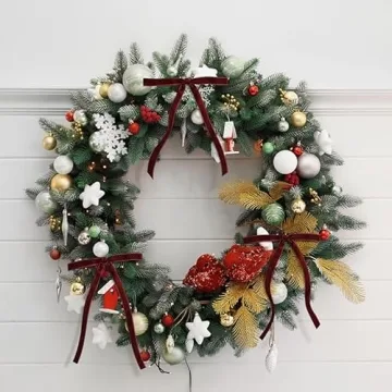 Burgundy Velvet Christmas Tree Bows - 24 Pcs