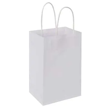 Oikss 100 Pack Small Kraft Gift Bags for All Occasions