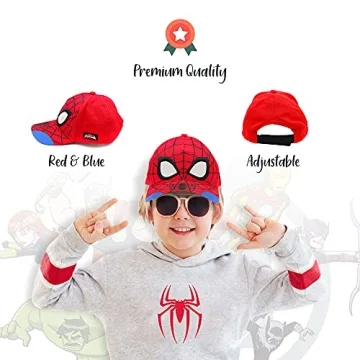 Spider-Man 3D Boy Hat - Fun Kids Cap for Young Fans