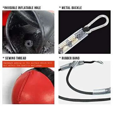 Durable Wesing Double End Boxing Bag with Quick Rebound