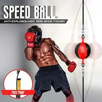 Durable Wesing Double End Boxing Bag with Quick Rebound