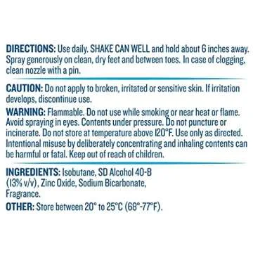 Dr. Scholl's Odor-X Odor Fighting Powder Spray 4 Pack