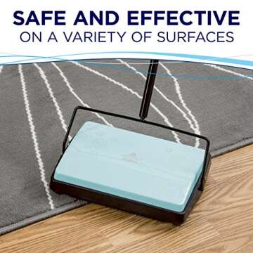 Bissell Refresh Manual Sweeper - Pirouette, 2199,Blue