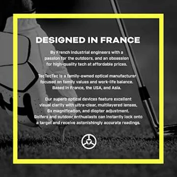 TecTecTec VPRO500 Golf Rangefinder - Accurate & Compact