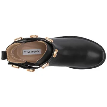Steve Madden Amulet Ankle Boot Elegant Comfortable Jewel Strap