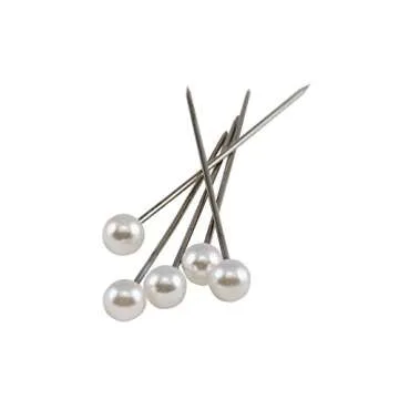 Singer Pearlized Ball Head Straight Pins - 120 Count