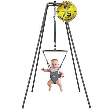 Jolly Jumper Elite- The Original Jolly Jumper with Super Stand and Premium Spring. Trusted by Parent...