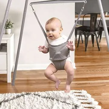 Jolly Jumper Elite- The Original Jolly Jumper with Super Stand and Premium Spring. Trusted by Parents to Provide Fun for Babies and to Create Cherished Memories for Families for Over 75 Years.