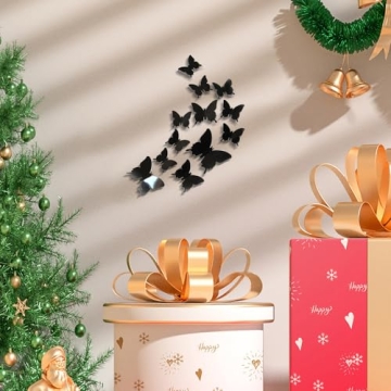 Somotersea 24PCS 3D Butterfly Wall Decal Stickers for Home