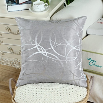 CaliTime Modern throw pillow covers - 16x16 packs of 2