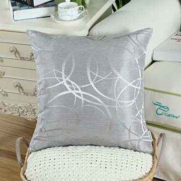 CaliTime Modern throw pillow covers - 16x16 packs of 2