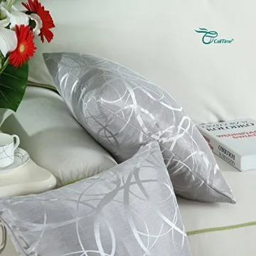 CaliTime Modern throw pillow covers - 16x16 packs of 2