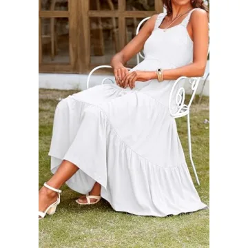 PRETTYGARDEN Maxi Dress for Women Comfortable Versatile Style