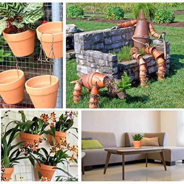20 Pack 3 Inch Terracotta Plant Pots with Saucer