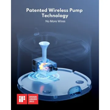 HomeRunPet Silent Cat Water Fountain for Healthy Pets