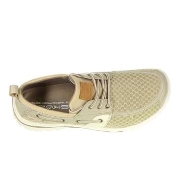 Men's Skuze Del Marina Lightweight Boat Shoes - TAN Beige