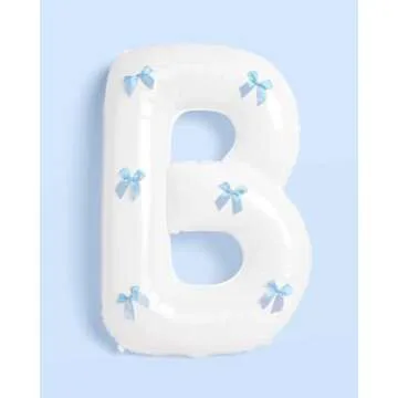 xo, Fetti Bride Balloons with Bows - 40 Inch XL Decor