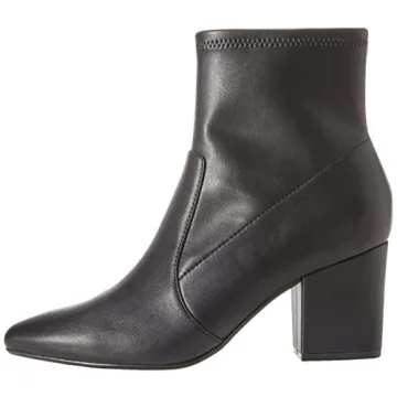 Amazon Essentials Women's Fitted Stretch Heel Boot for Comfort