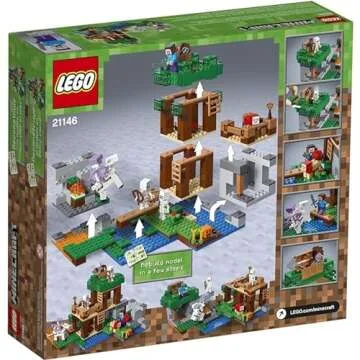 Shop LEGO Minecraft The Skeleton Attack Building Set